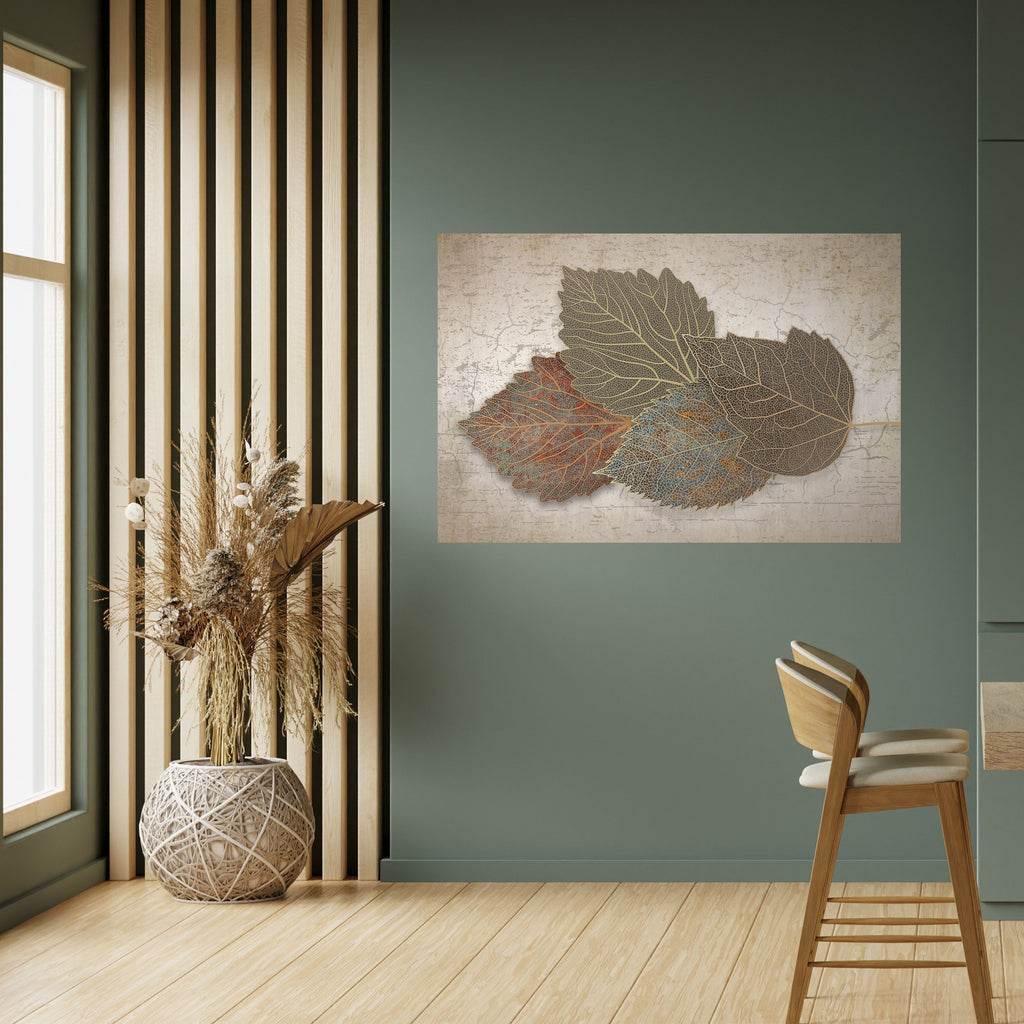 LEAVES OF TIME Peel and Stick Horizontal Poster