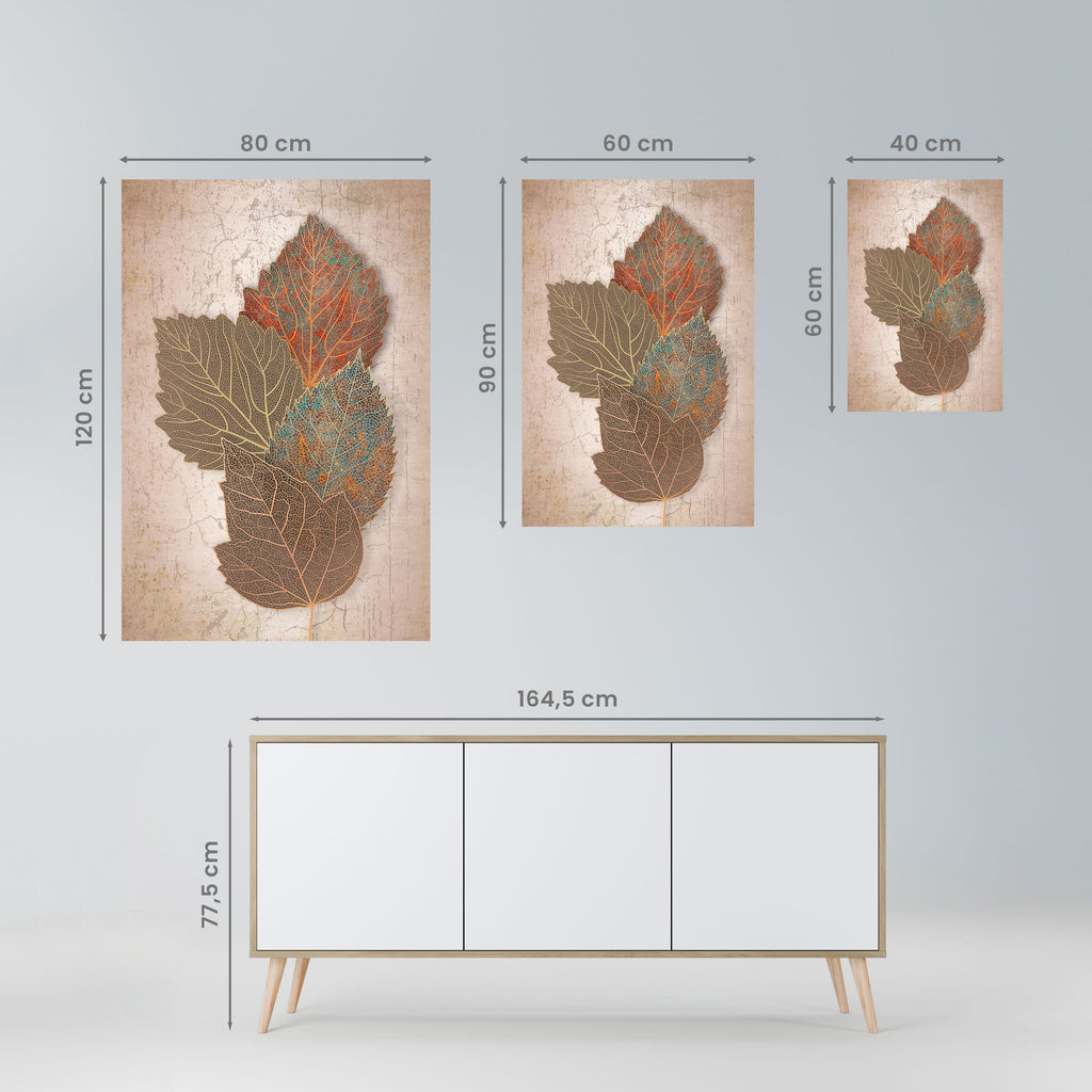 LEAVES OF TIME Poster Vertical Autocolante