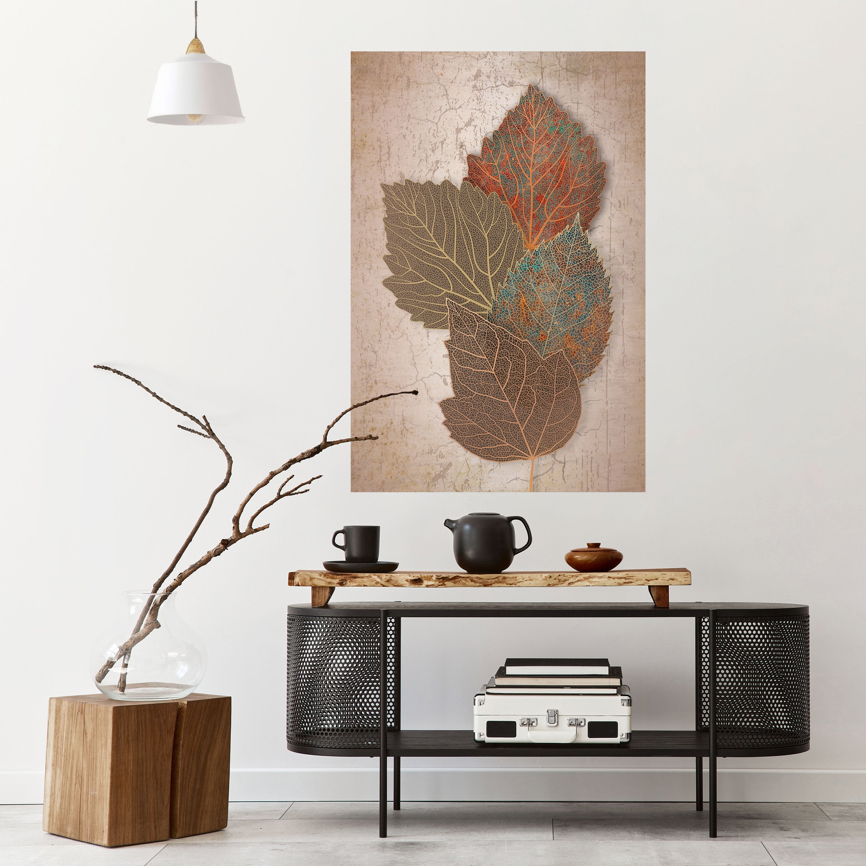 LEAVES OF TIME Poster Vertical Autocolante