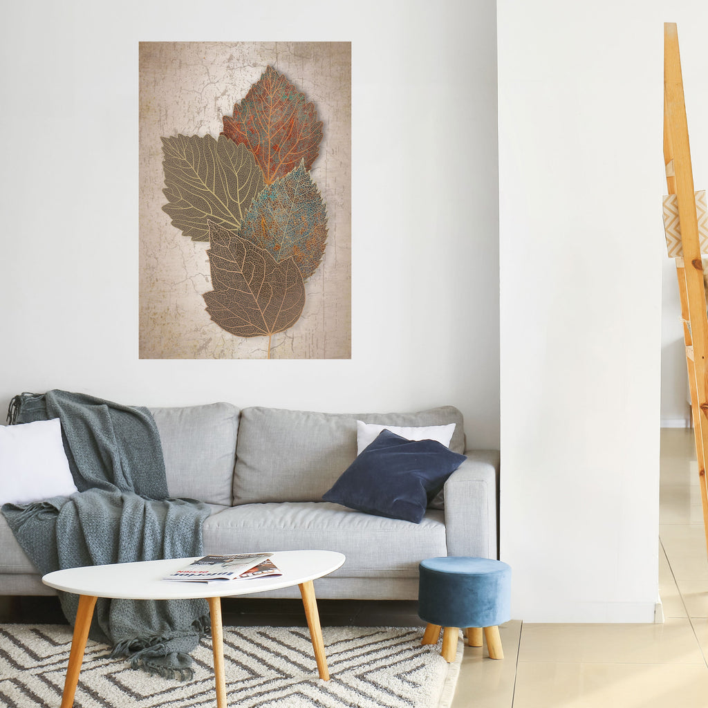 LEAVES OF TIME Poster Vertical Autocolante