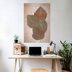 LEAVES OF TIME Poster Vertical Autocolante