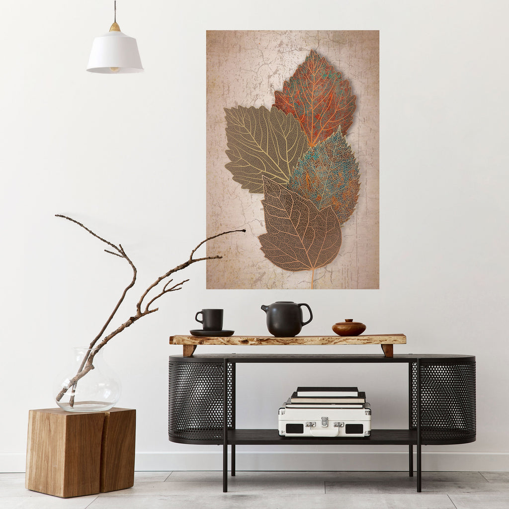 LEAVES OF TIME Poster Vertical Autocolante