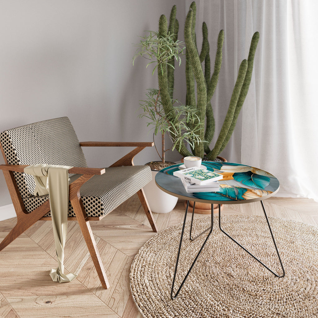 ELEGANCE IN LEAVES Mesa de Centro 69