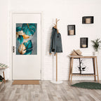 ELEGANCE IN LEAVES Poster Vertical Autocolante