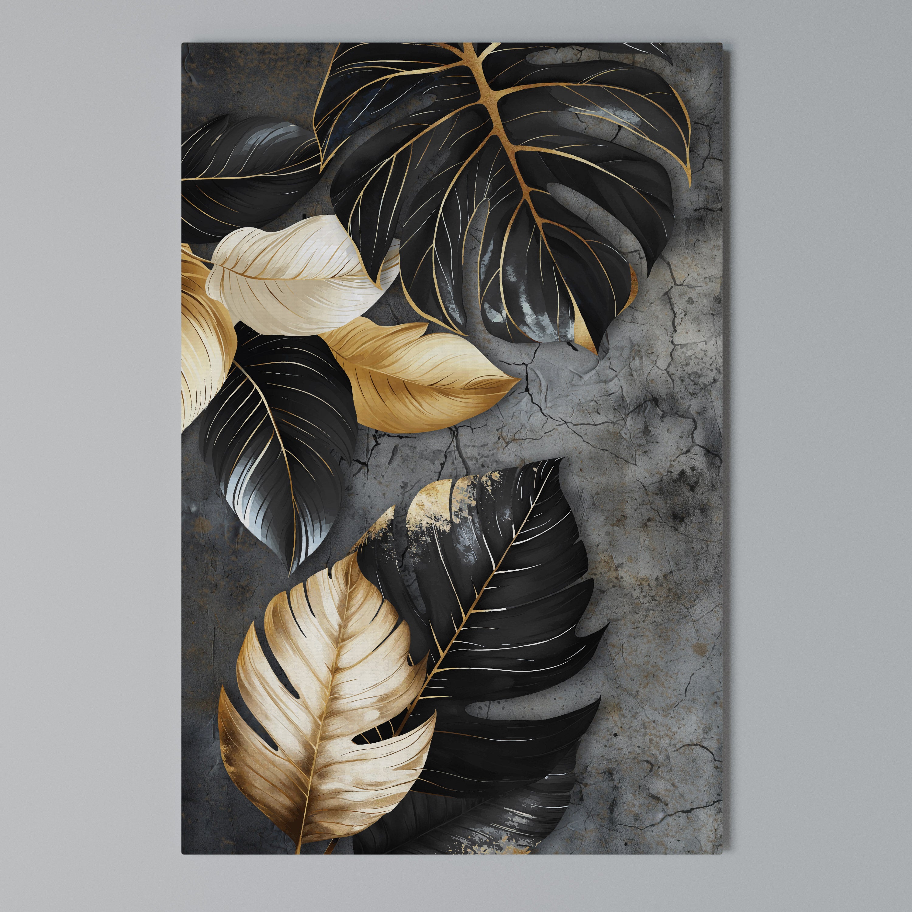 NATURE'S DARK EMBRACE Quadro em tela vertical