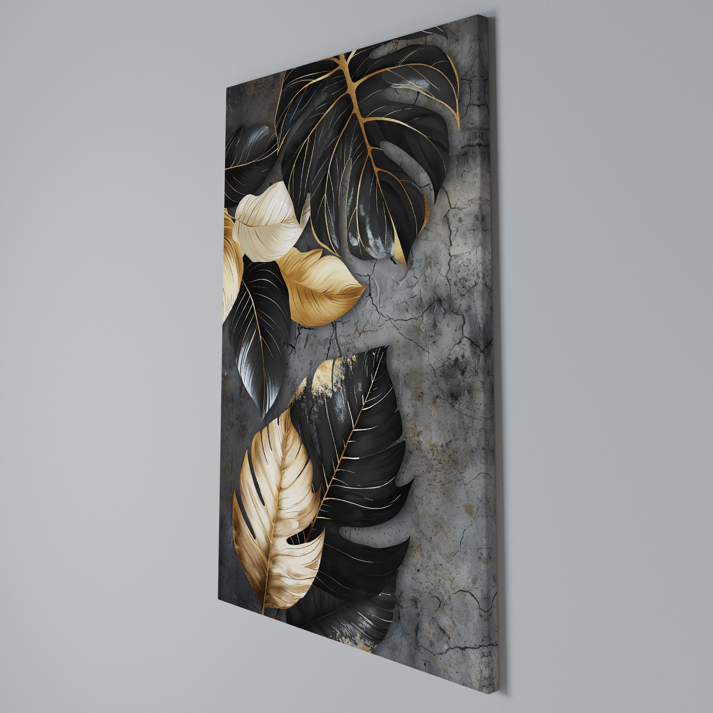 NATURE'S DARK EMBRACE Quadro em tela vertical