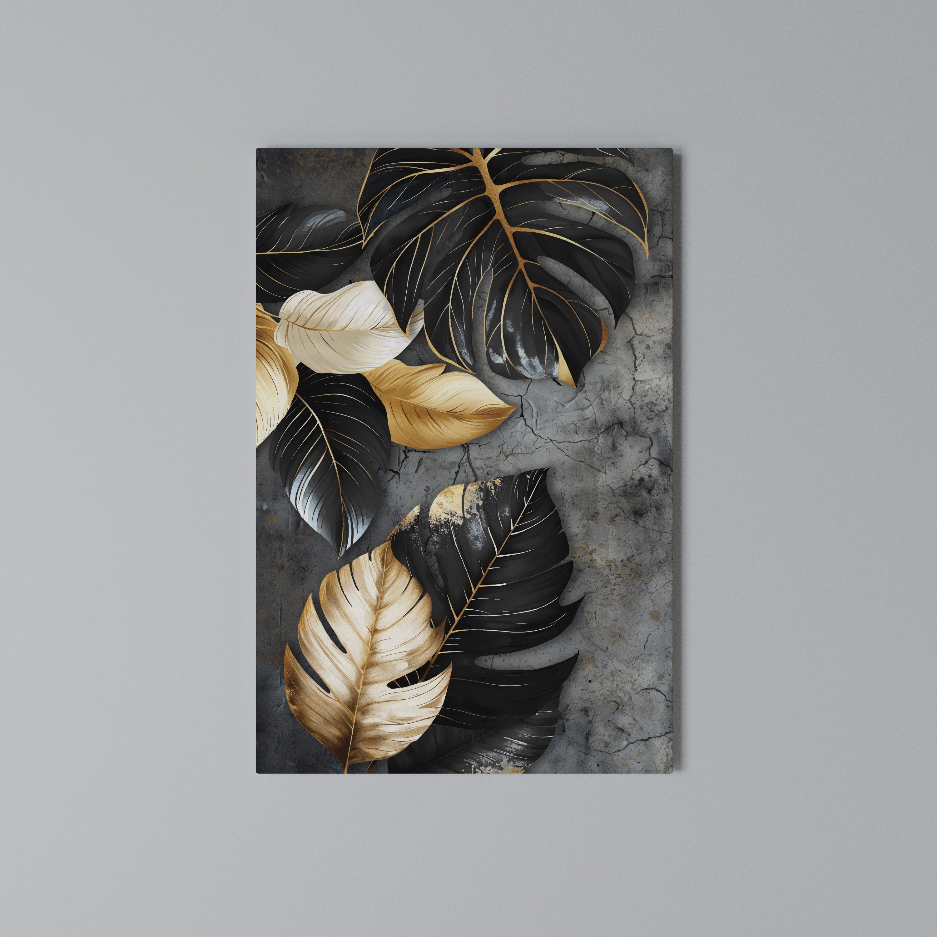 NATURE'S DARK EMBRACE Quadro em tela vertical