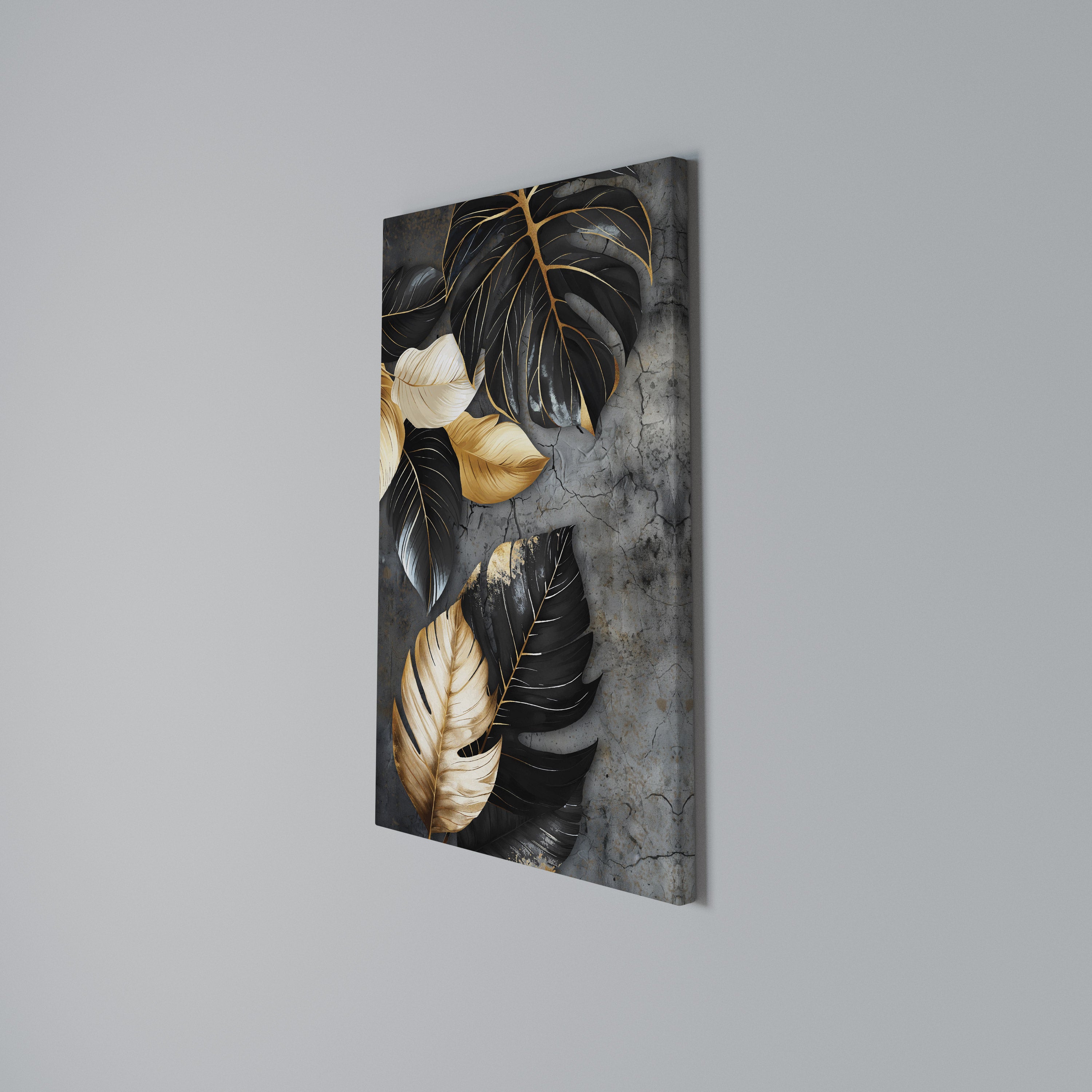 NATURE'S DARK EMBRACE Quadro em tela vertical