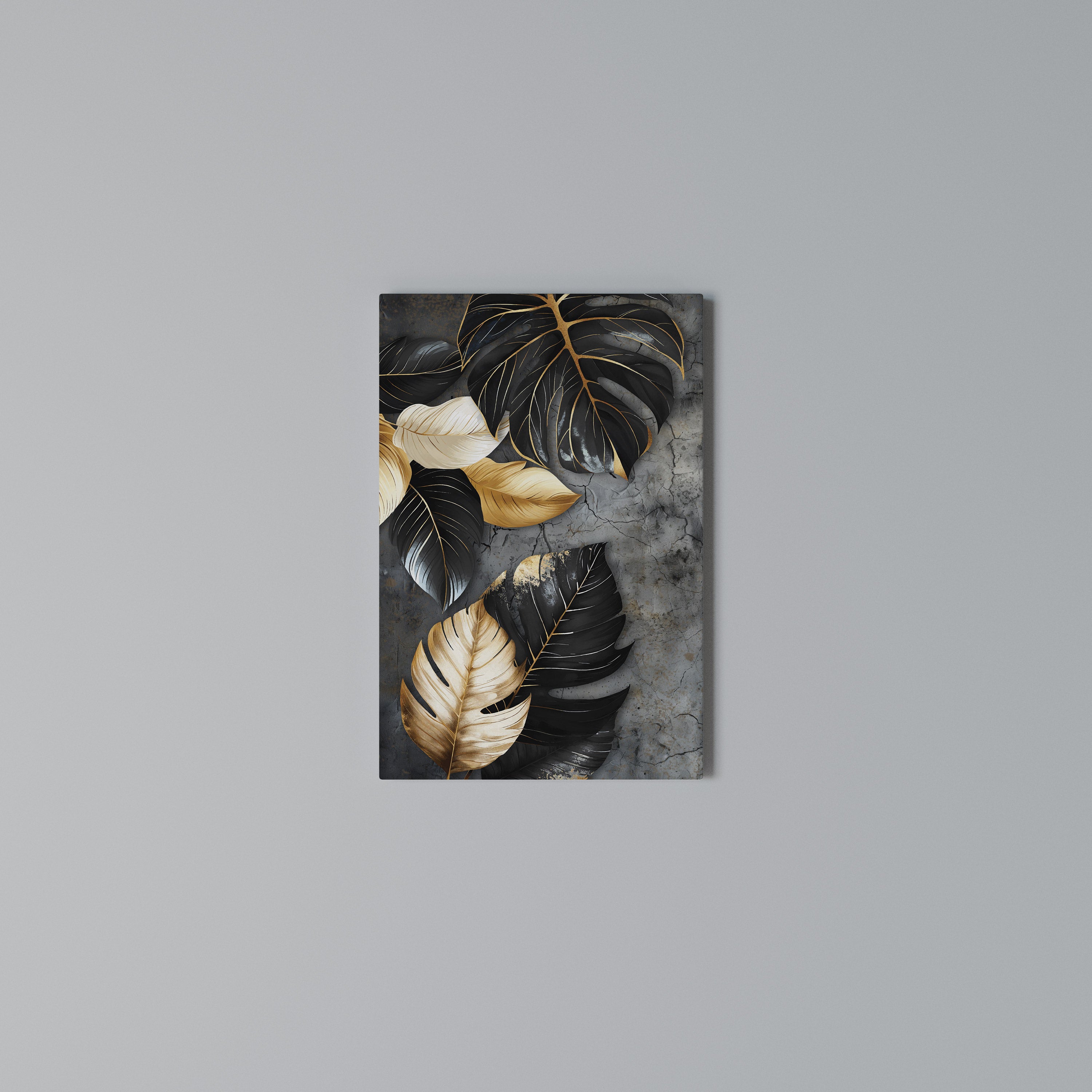 NATURE'S DARK EMBRACE Quadro em tela vertical