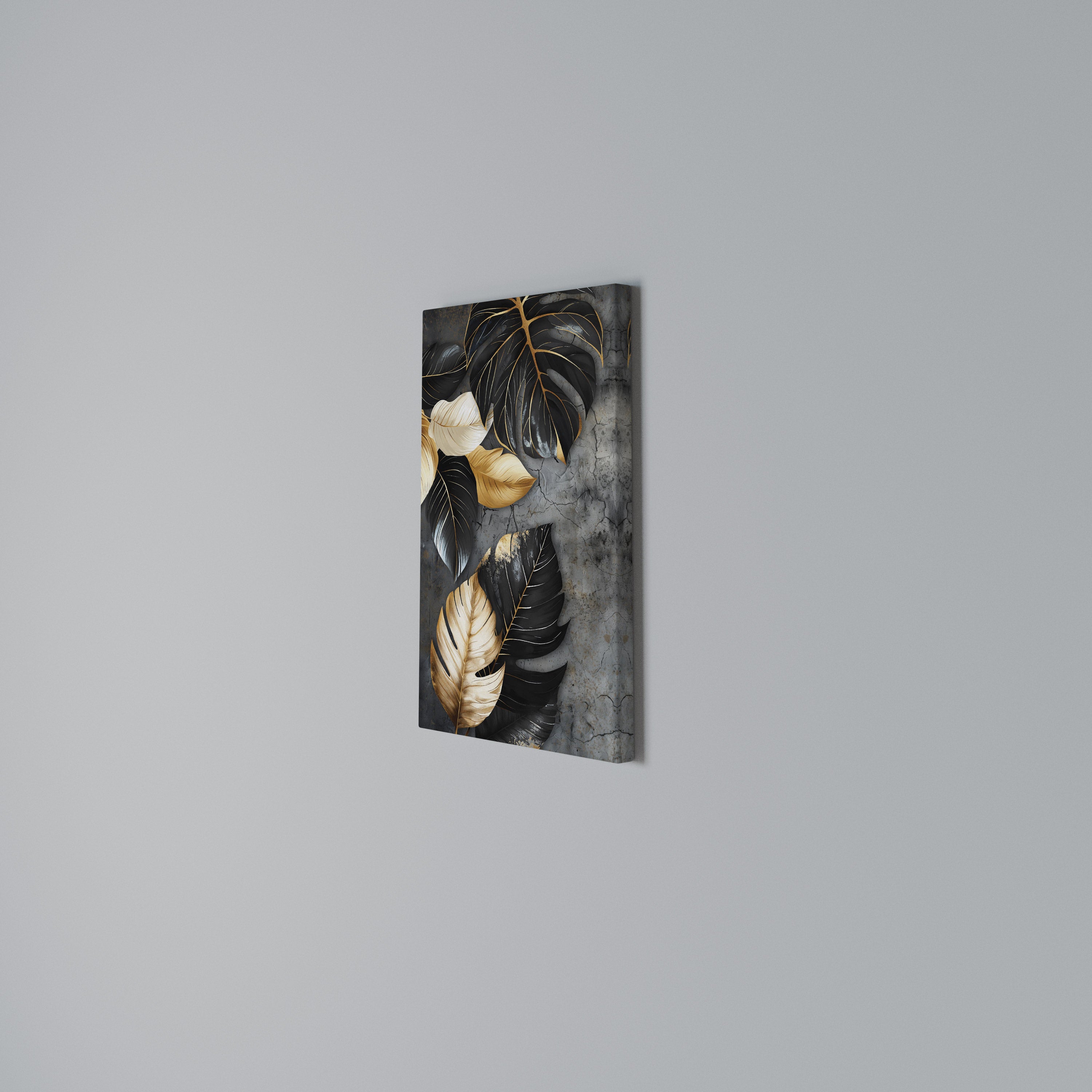 NATURE'S DARK EMBRACE Quadro em tela vertical