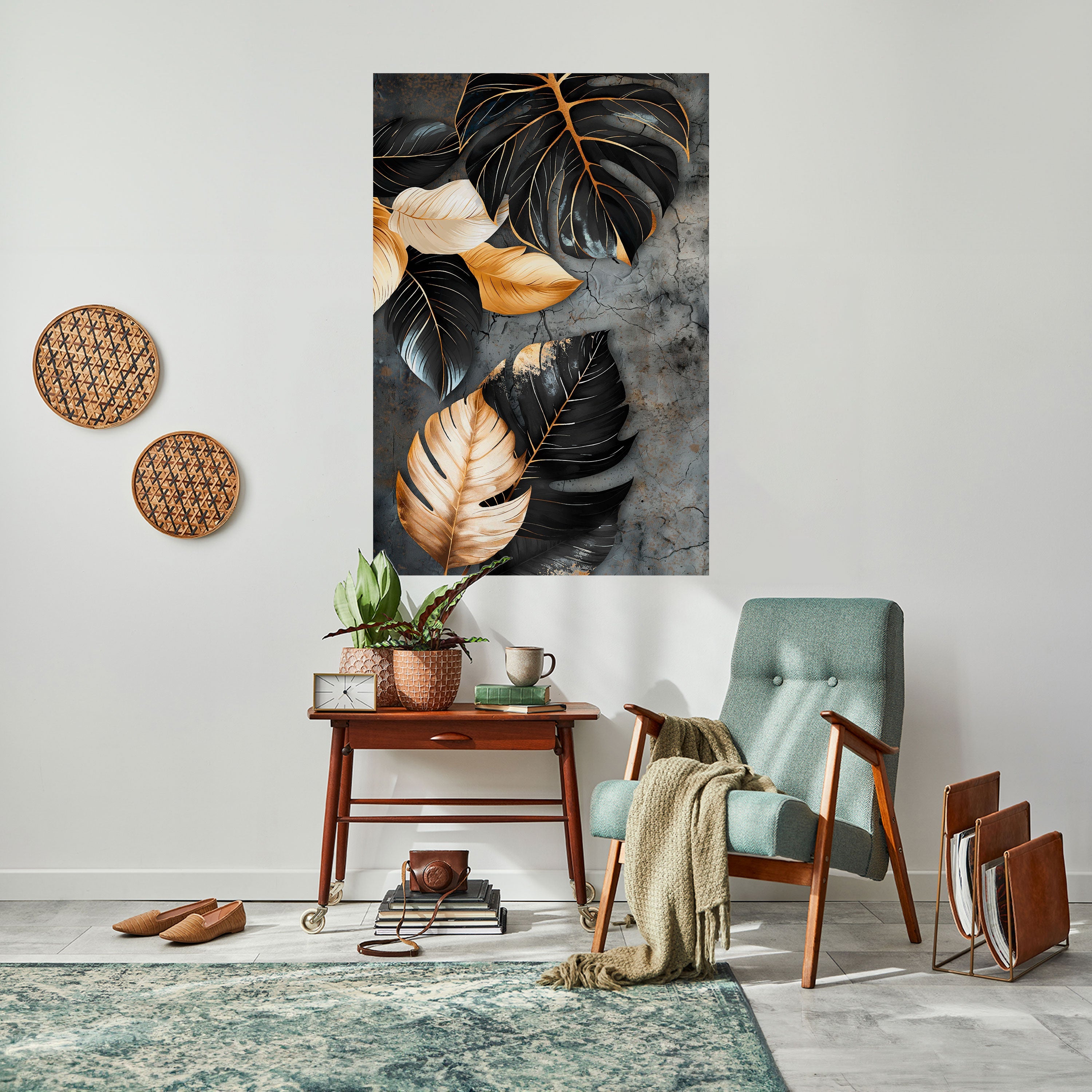 NATURE'S DARK EMBRACE Poster Vertical Autocolante