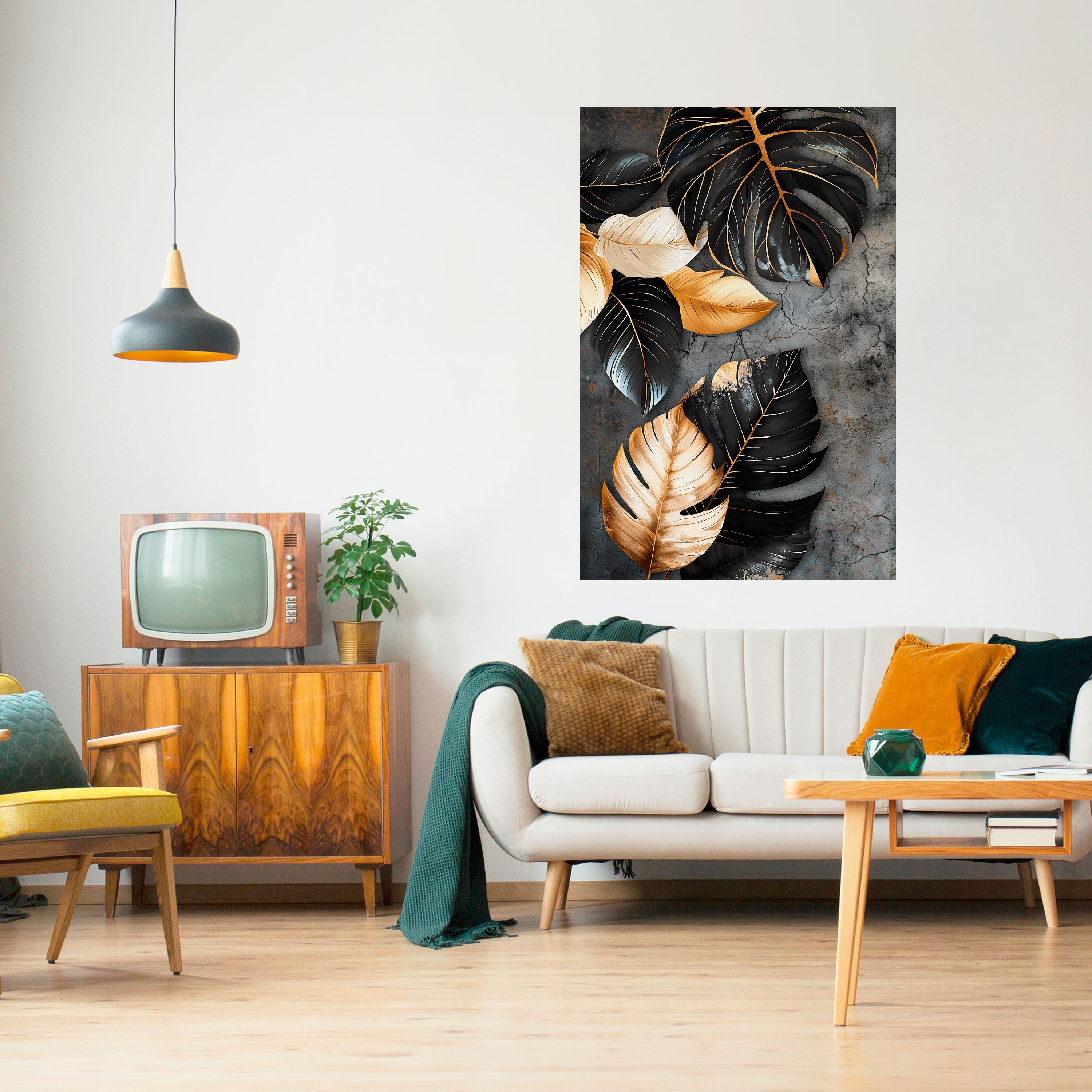 NATURE'S DARK EMBRACE Poster Vertical Autocolante