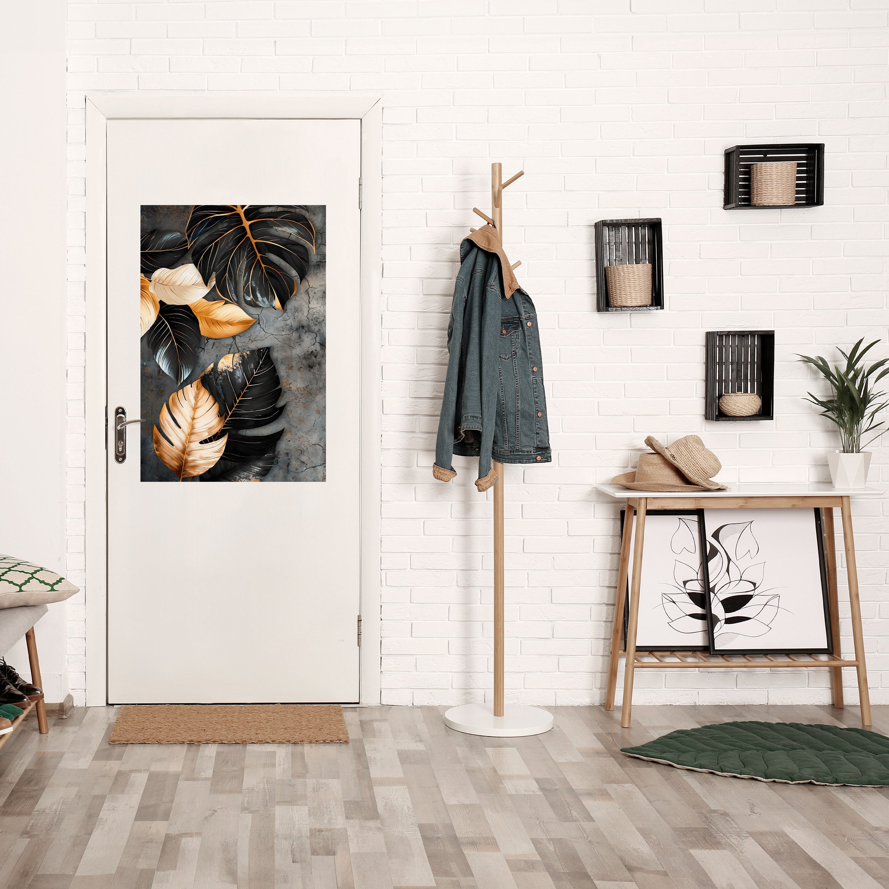 NATURE'S DARK EMBRACE Poster Vertical Autocolante