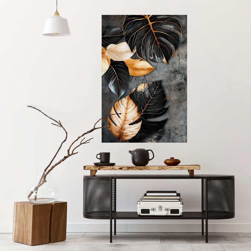 NATURE'S DARK EMBRACE Poster Vertical Autocolante