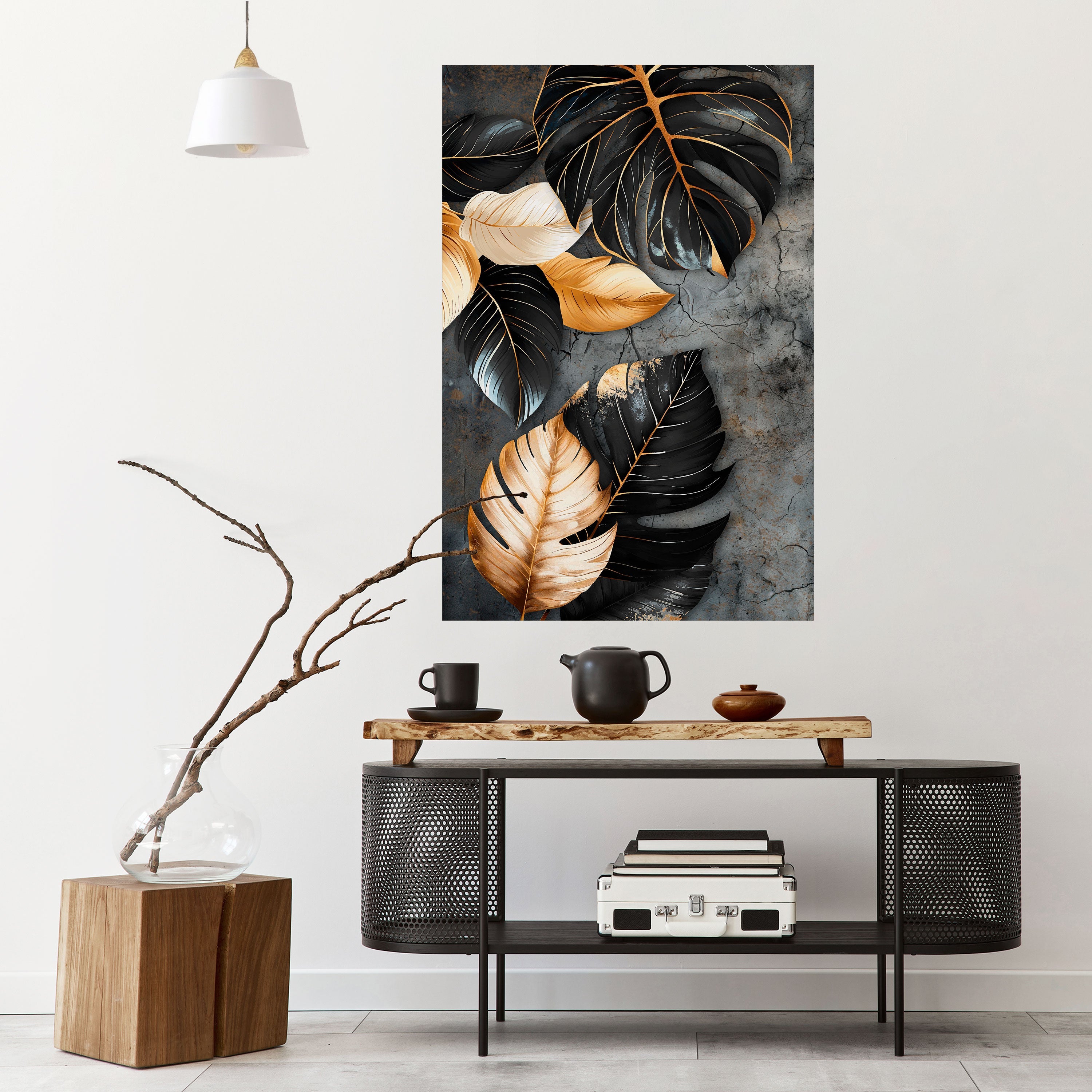 NATURE'S DARK EMBRACE Poster Vertical Autocolante