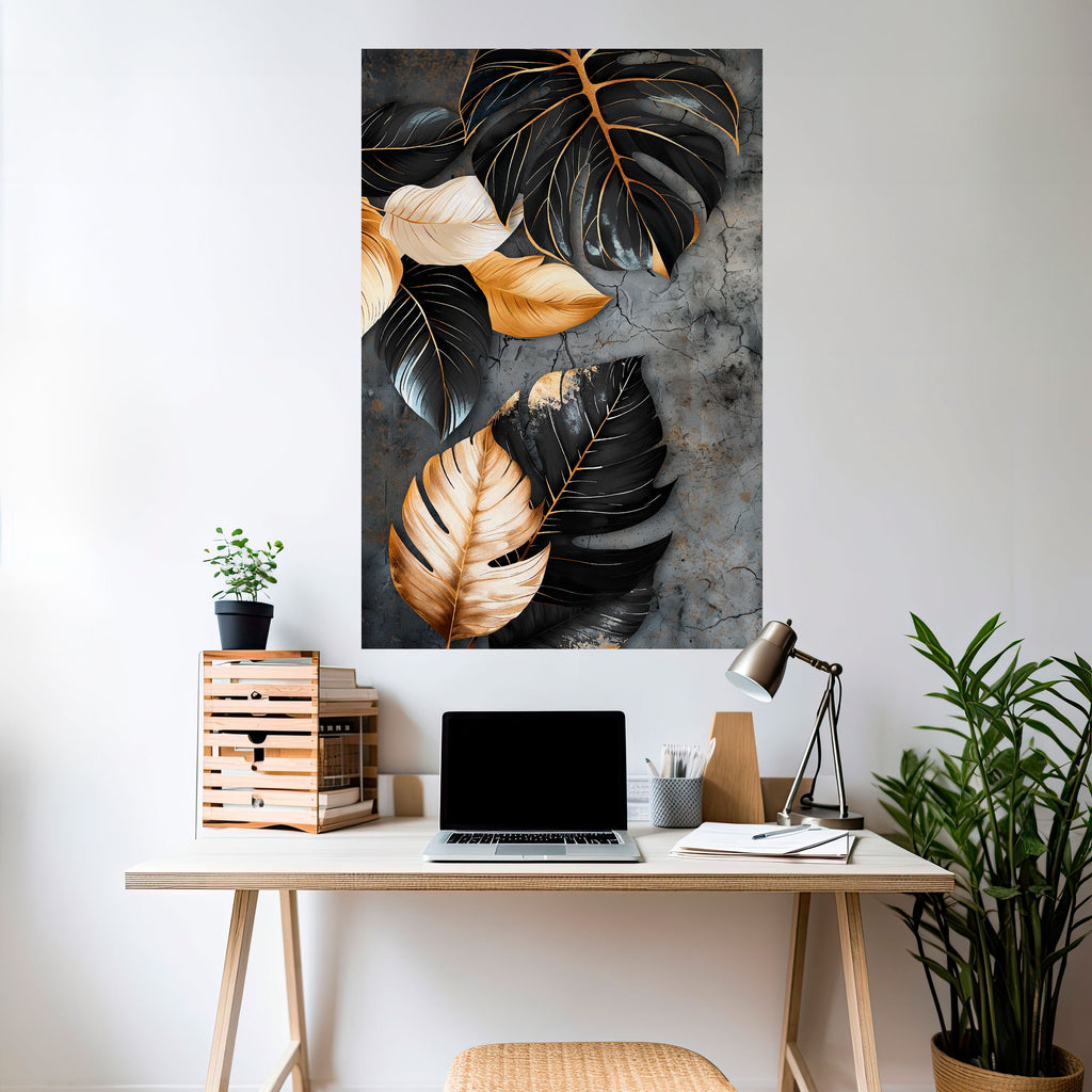 NATURE'S DARK EMBRACE Poster Vertical Autocolante