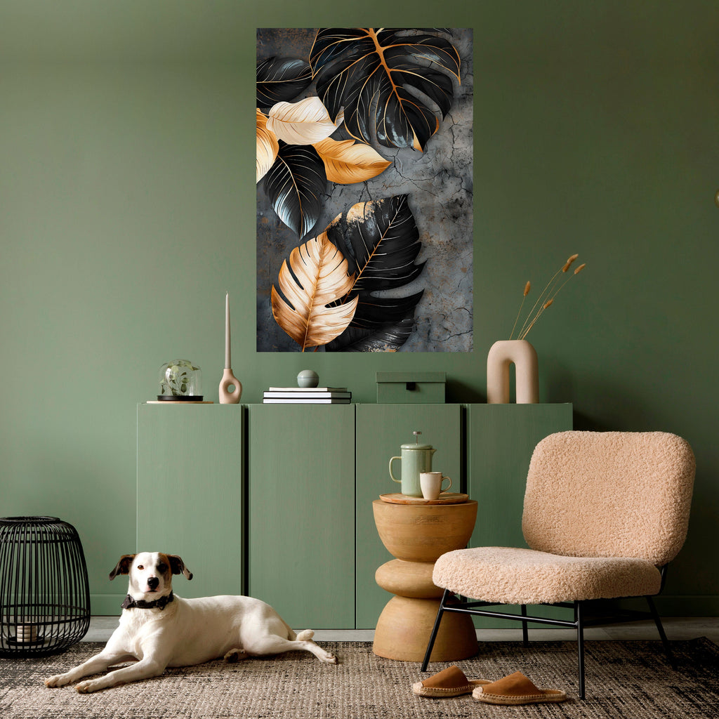 NATURE'S DARK EMBRACE Poster Vertical Autocolante