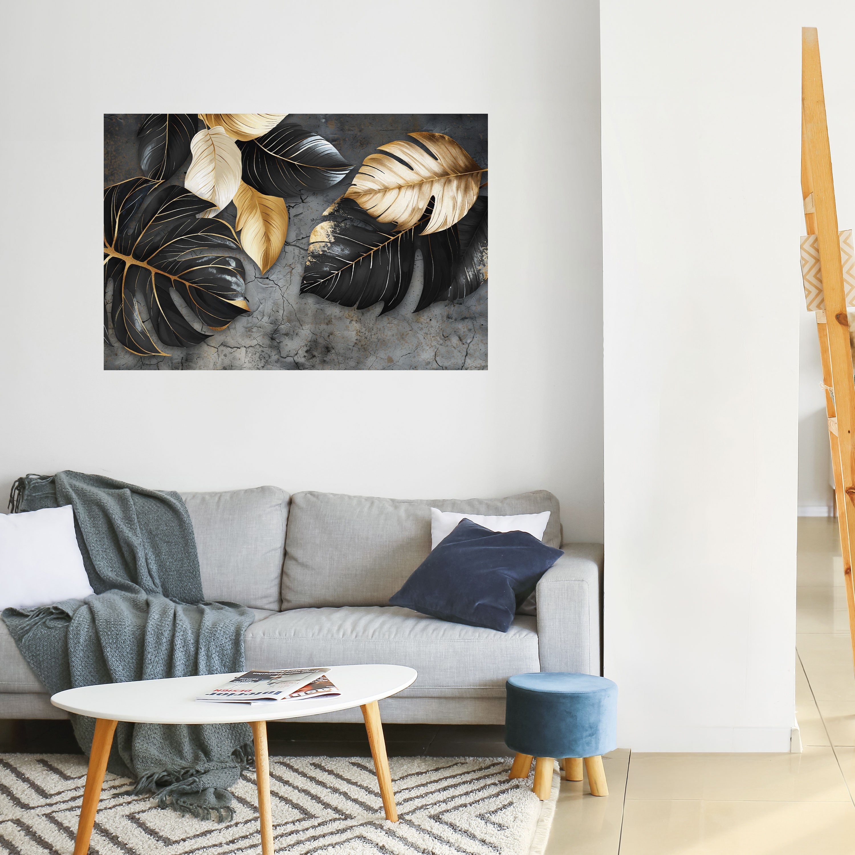 NATURE'S DARK EMBRACE Peel and Stick Horizontal Poster