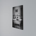 COW IN RELAXATION Quadro em tela vertical
