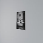 COW IN RELAXATION Quadro em tela vertical