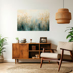 GLEAMING ASPECTS OF FALL Peel and Stick Horizontal Poster