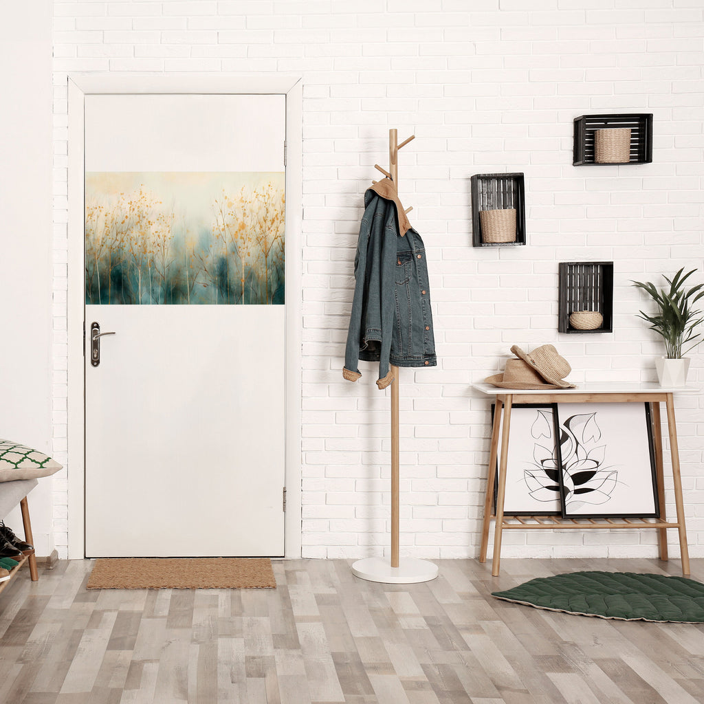 GLEAMING ASPECTS OF FALL Peel and Stick Horizontal Poster