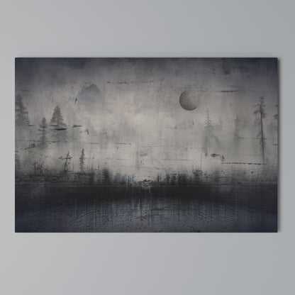 ECLIPSE OF SERENITY Horizontal Canvas Print
