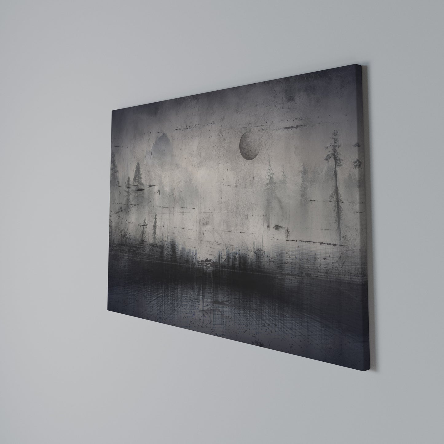 ECLIPSE OF SERENITY Horizontal Canvas Print