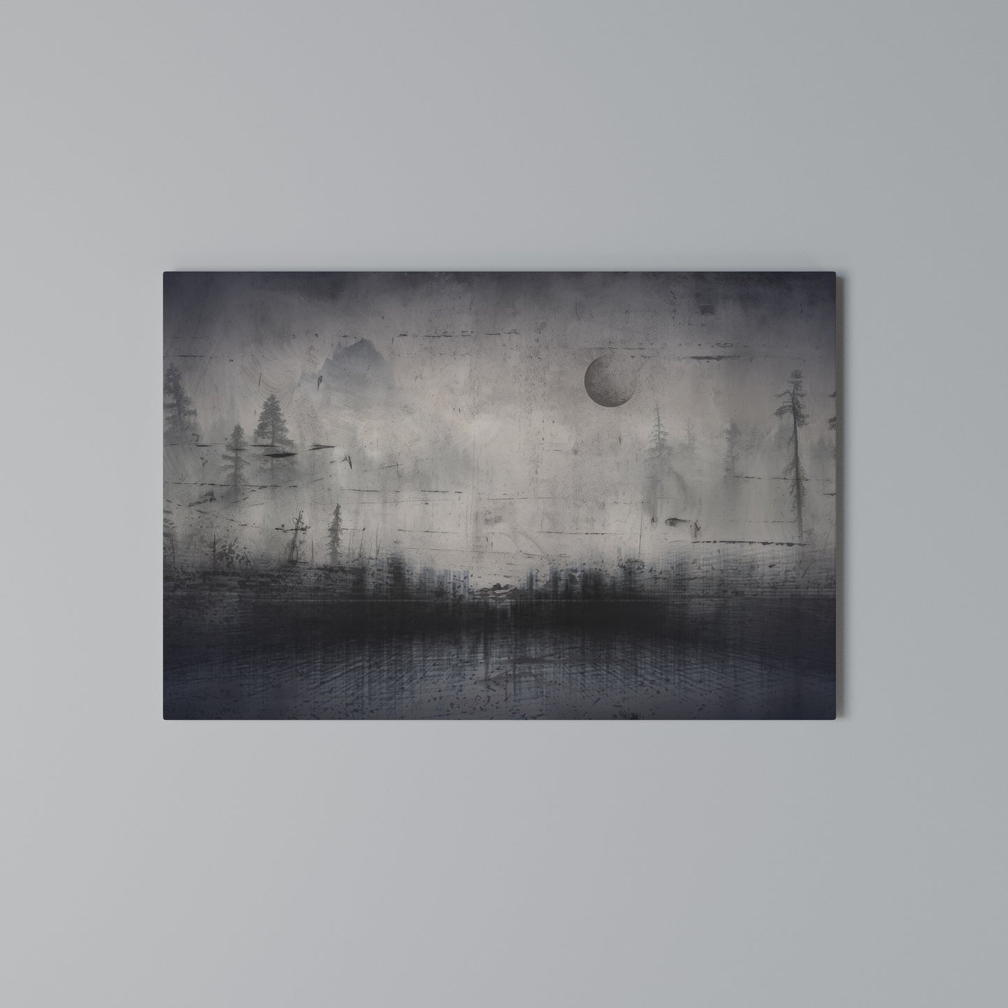 ECLIPSE OF SERENITY Horizontal Canvas Print