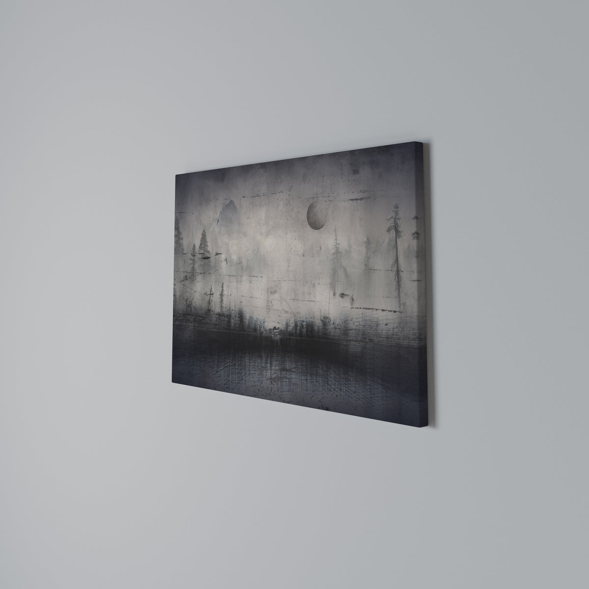 ECLIPSE OF SERENITY Horizontal Canvas Print
