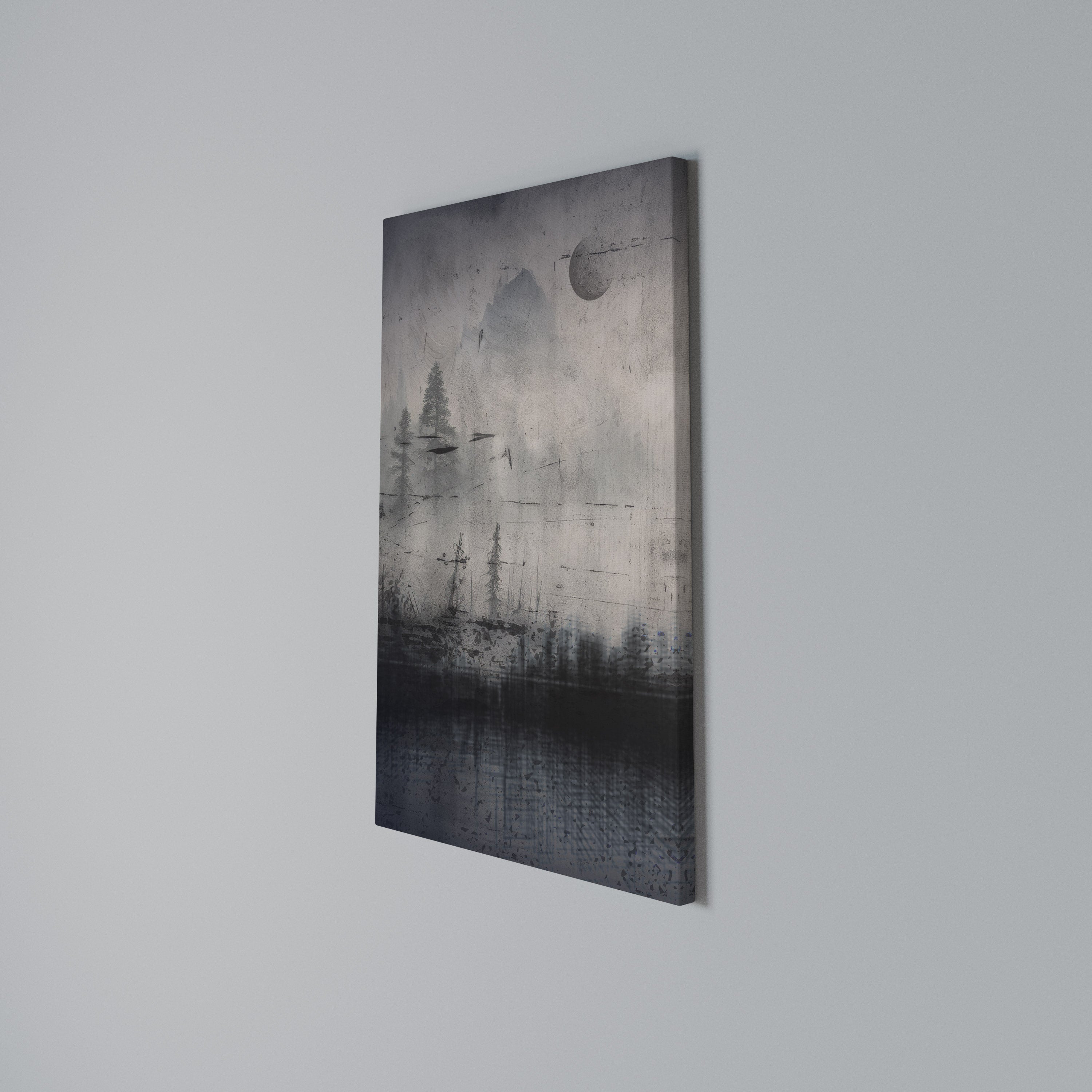 ECLIPSE OF SERENITY Quadro em tela vertical