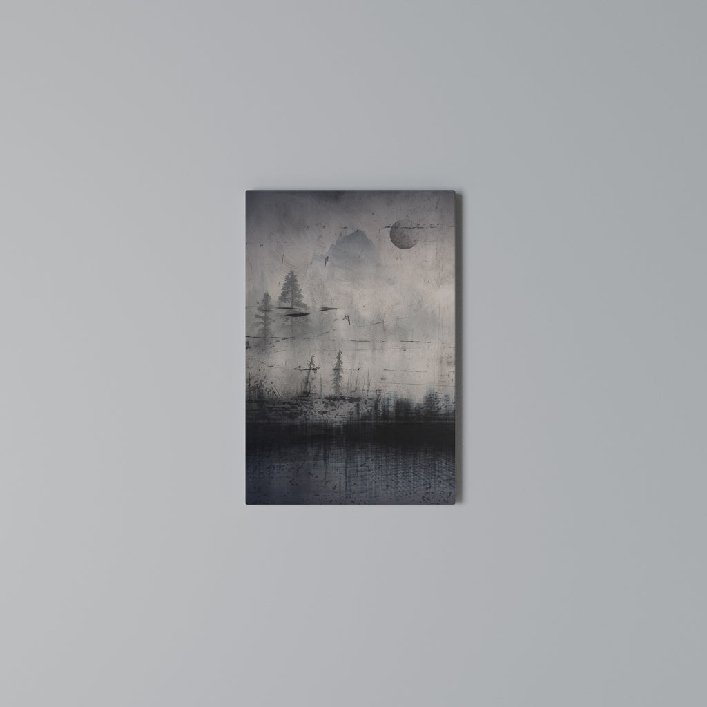 ECLIPSE OF SERENITY Quadro em tela vertical