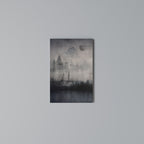 ECLIPSE OF SERENITY Quadro em tela vertical