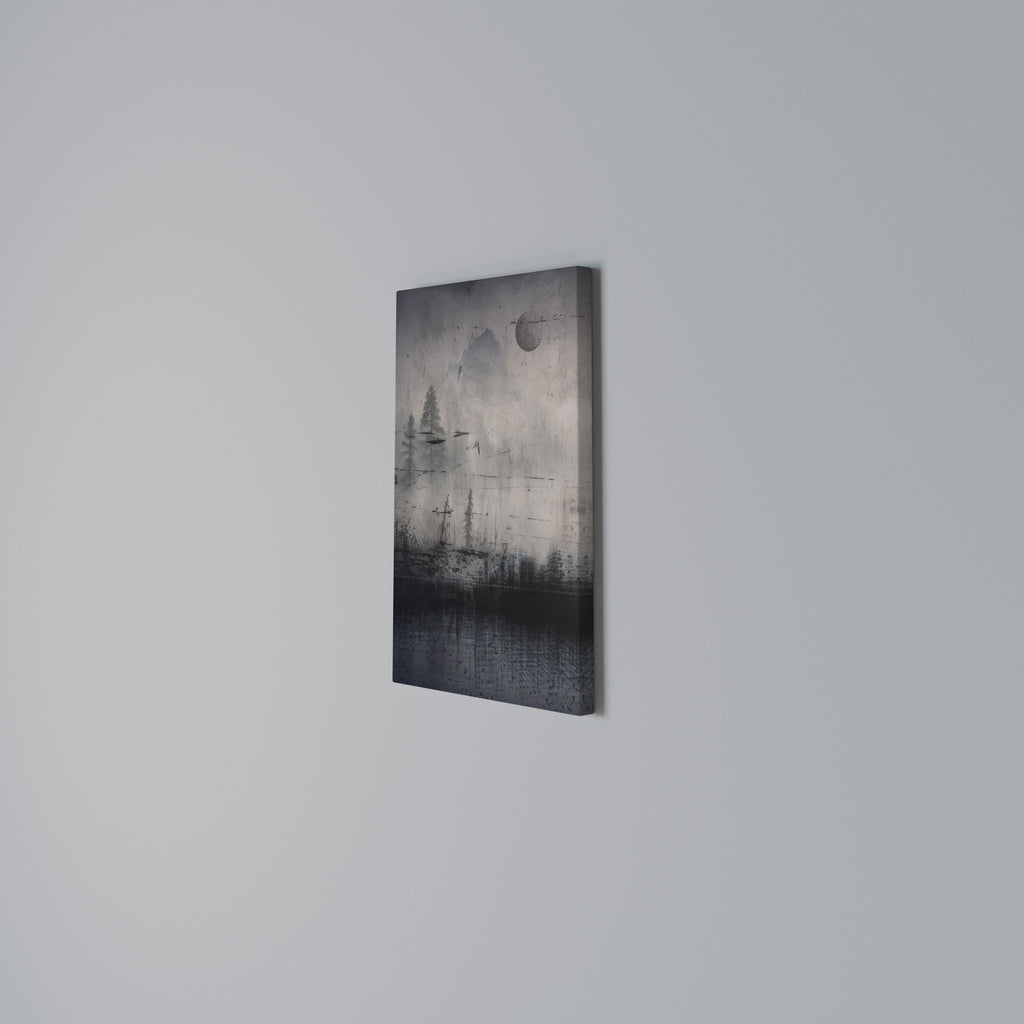 ECLIPSE OF SERENITY Quadro em tela vertical