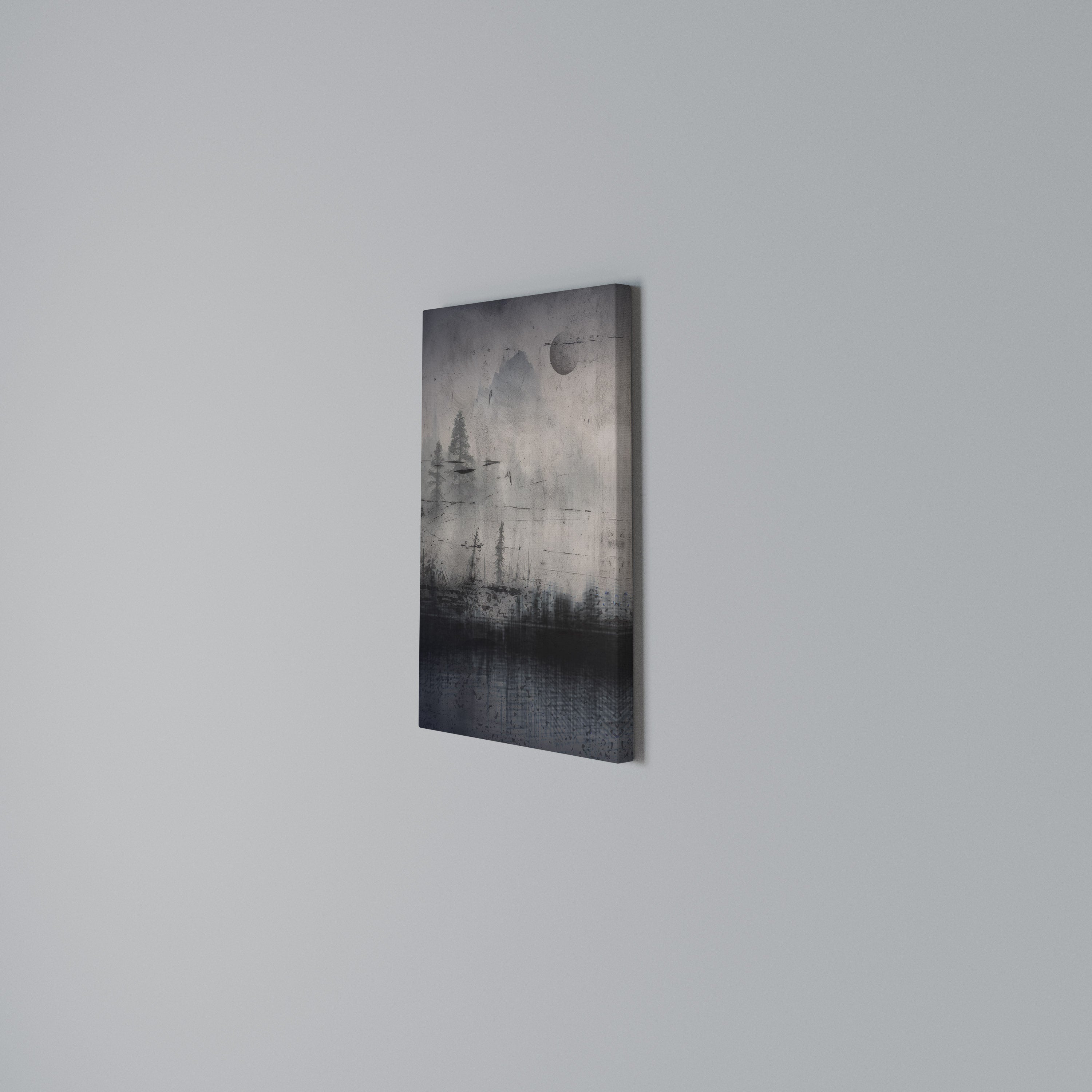 ECLIPSE OF SERENITY Quadro em tela vertical