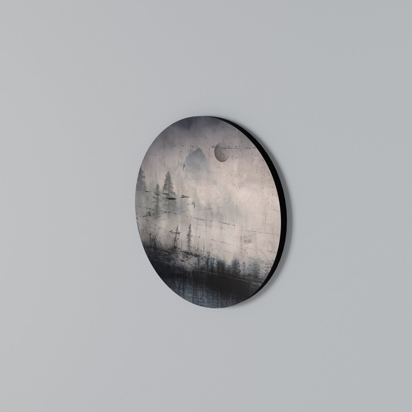 ECLIPSE OF SERENITY Arte de Parede Redonda