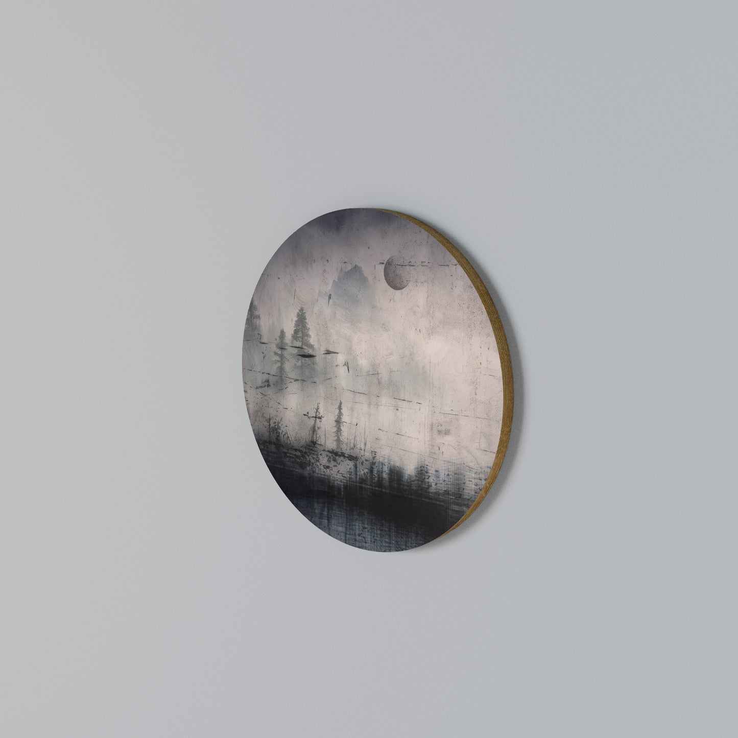 ECLIPSE OF SERENITY Arte de Parede Redonda