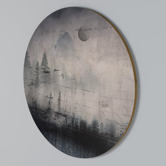 ECLIPSE OF SERENITY Arte de Parede Redonda