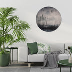 ECLIPSE OF SERENITY Quadro Redondo Decorativo