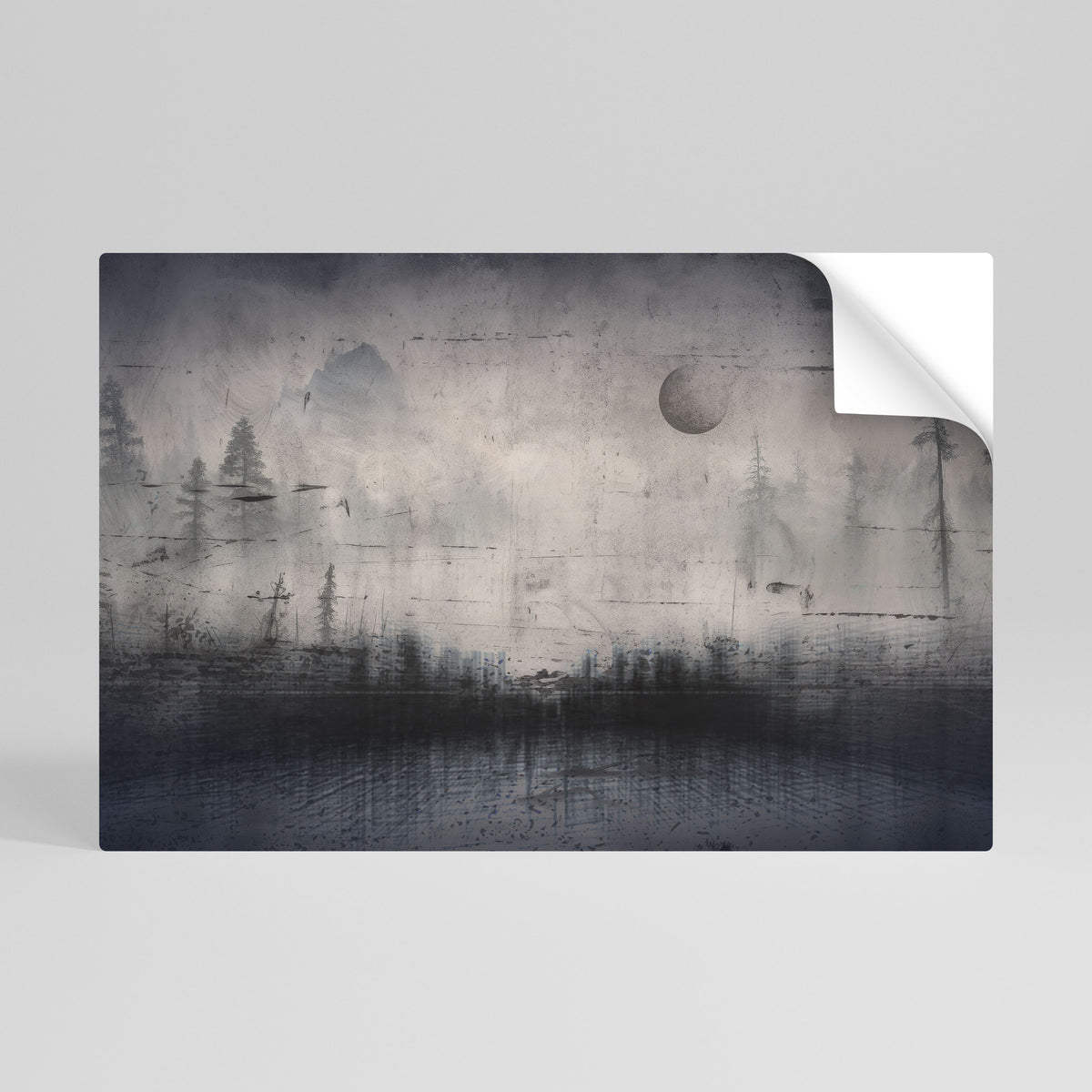 ECLIPSE OF SERENITY Póster Autocolante Horizontal