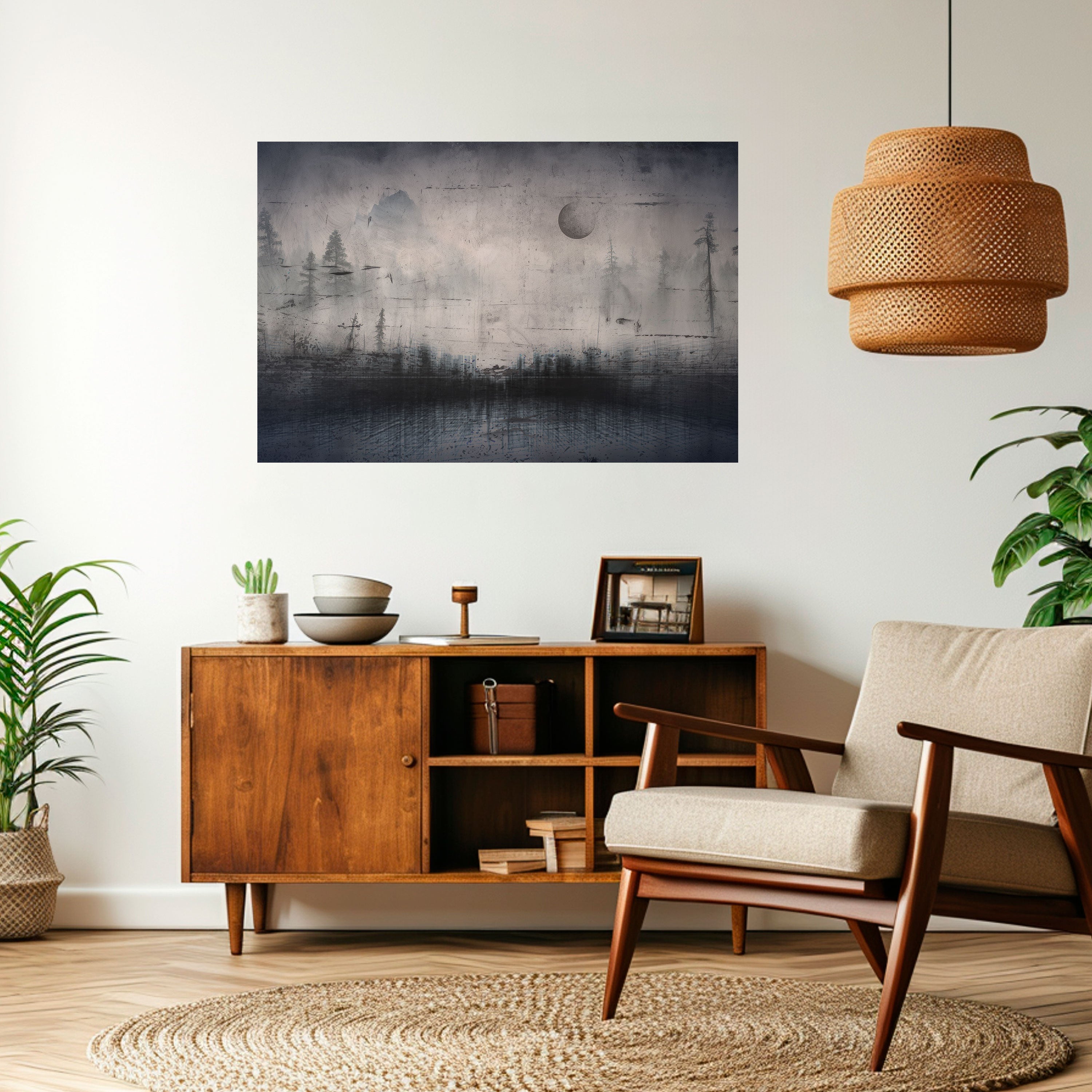 ECLIPSE OF SERENITY Poster Horizontal Autocolante