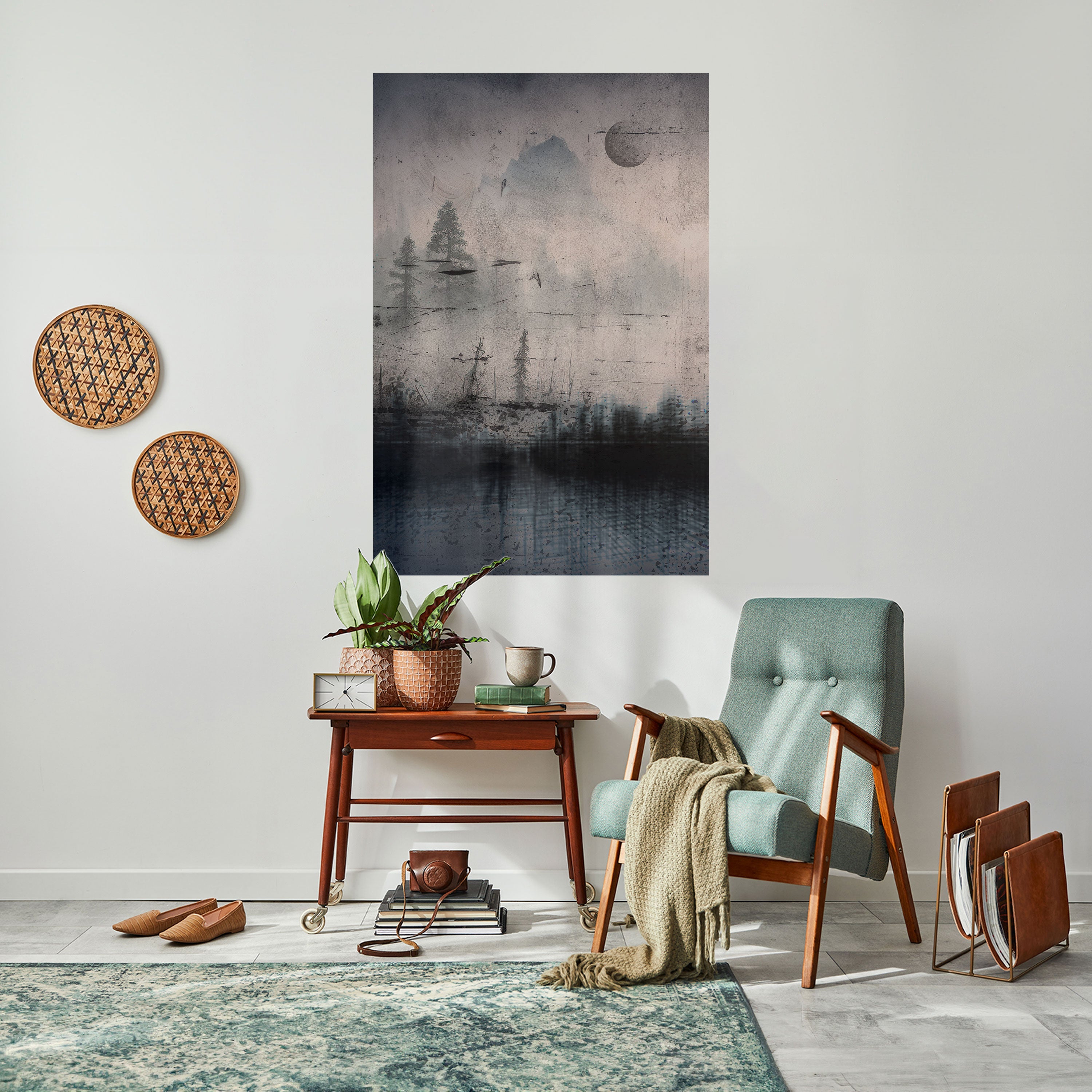 ECLIPSE OF SERENITY Poster Vertical Autocolante