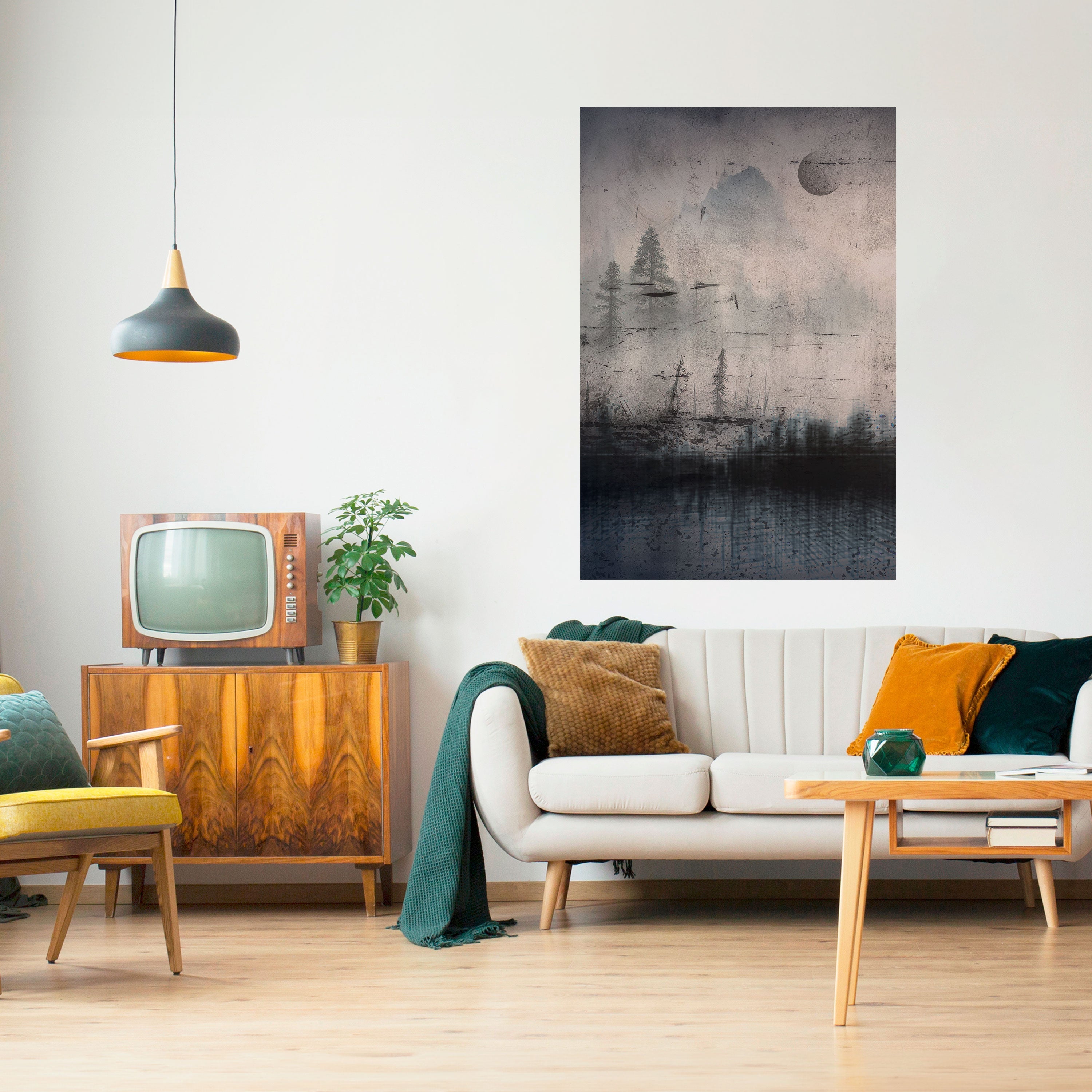 ECLIPSE OF SERENITY Poster Vertical Autocolante