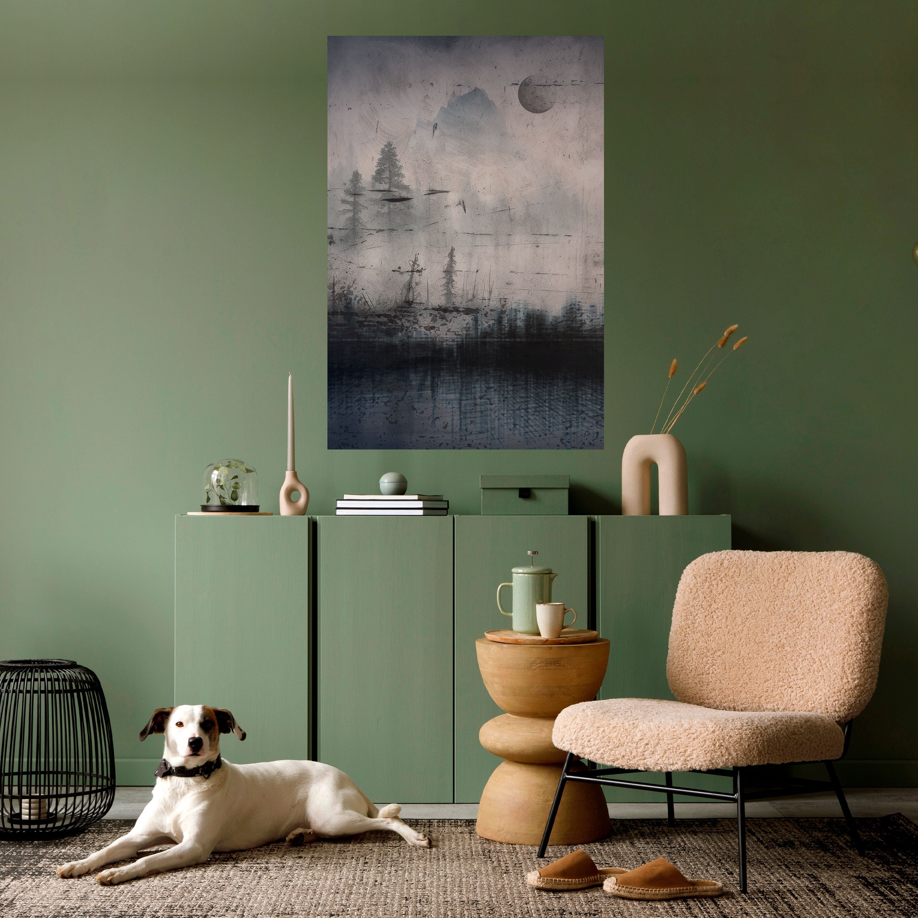 ECLIPSE OF SERENITY Poster Vertical Autocolante