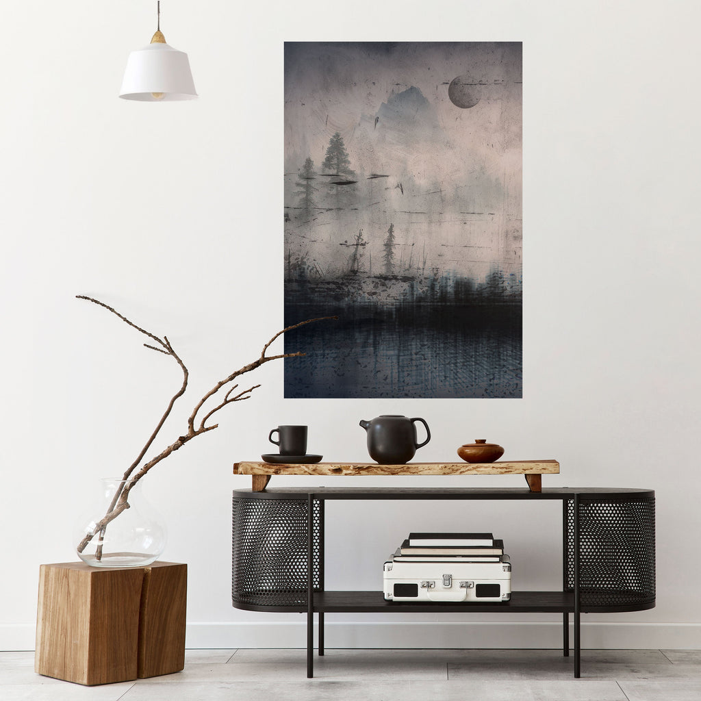 ECLIPSE OF SERENITY Poster Vertical Autocolante