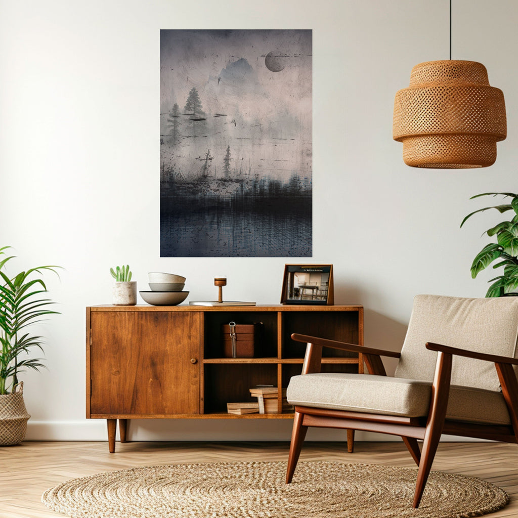 ECLIPSE OF SERENITY Poster Vertical Autocolante