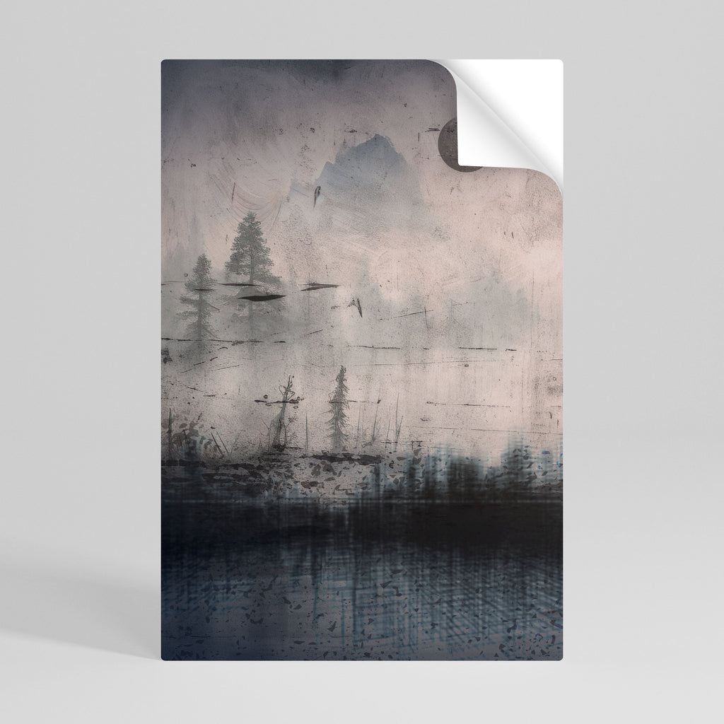 ECLIPSE OF SERENITY Poster Vertical Autocolante