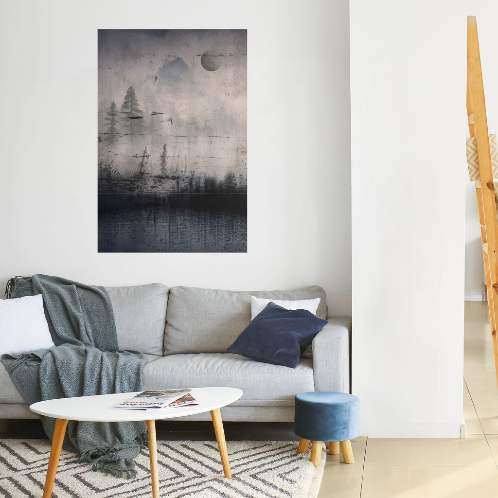 ECLIPSE OF SERENITY Poster Vertical Autocolante