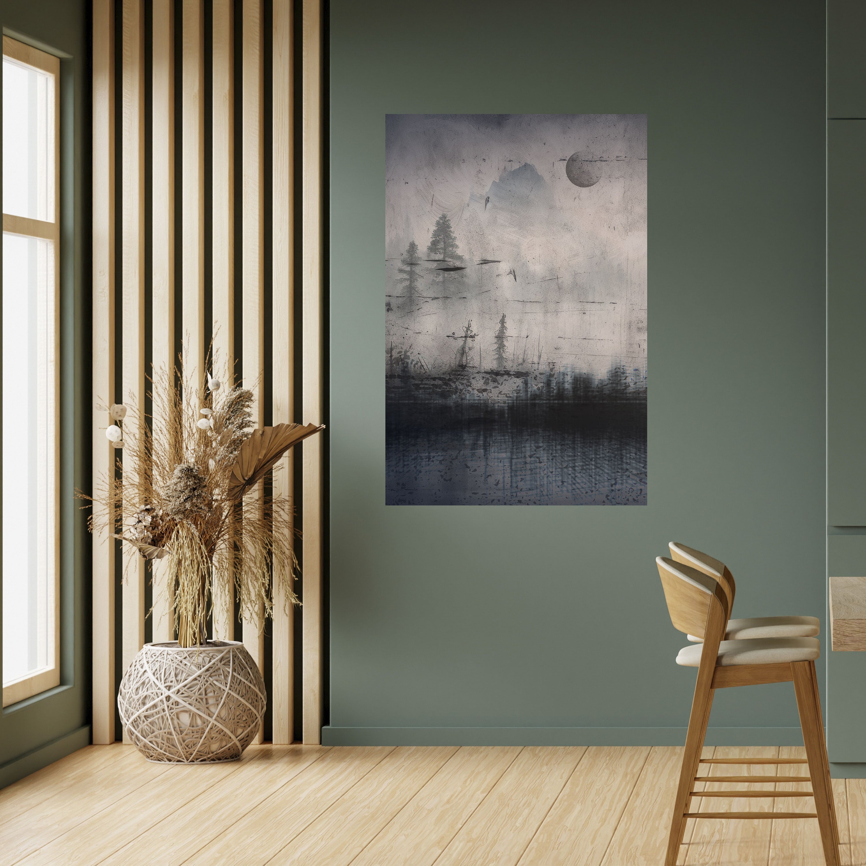 ECLIPSE OF SERENITY Poster Vertical Autocolante