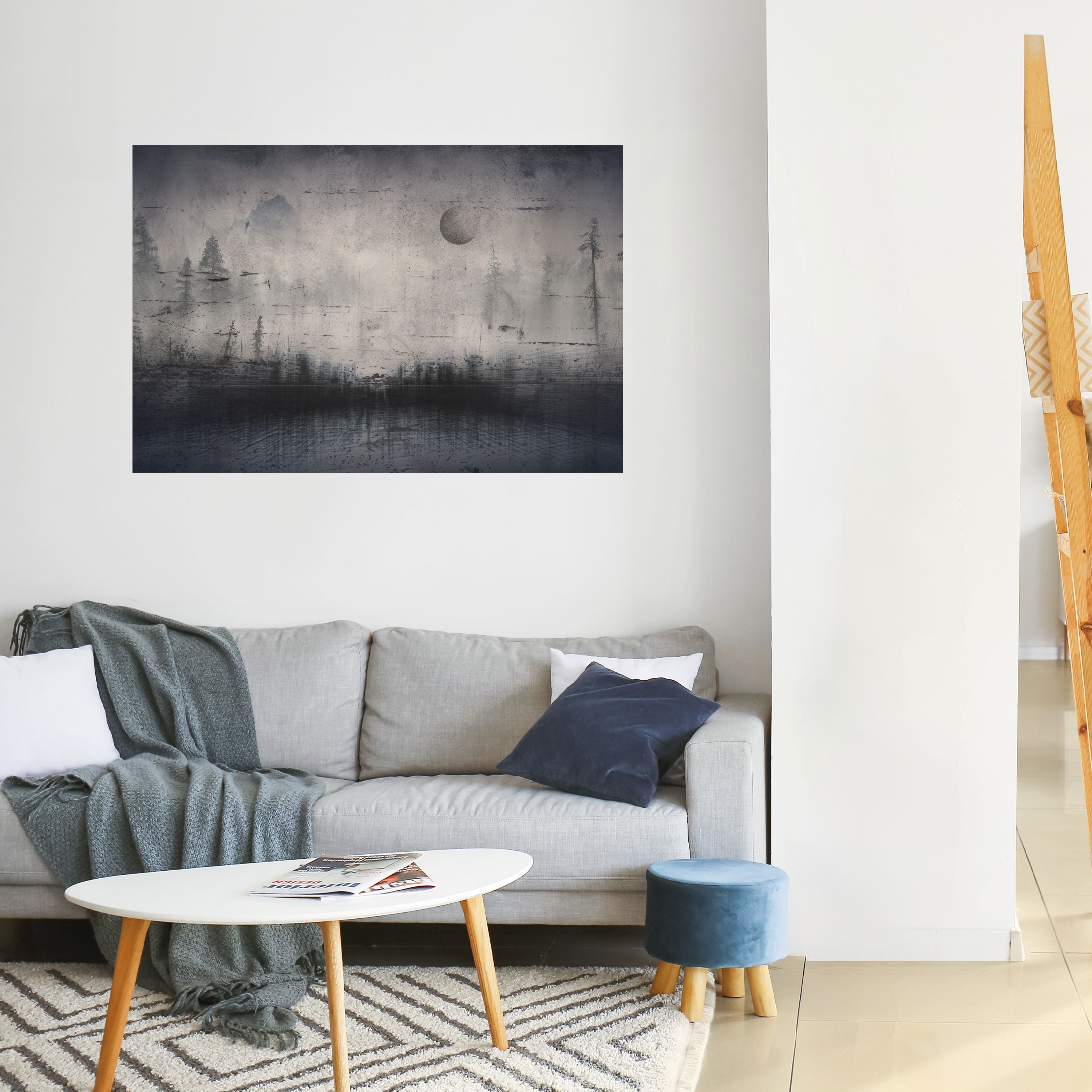 ECLIPSE OF SERENITY Poster Horizontal Autocolante